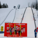 Johannes Lamparter (AUT), Jarl Magnus Riiber (NOR), Jens Luraas Oftebro (NOR), (l-r)