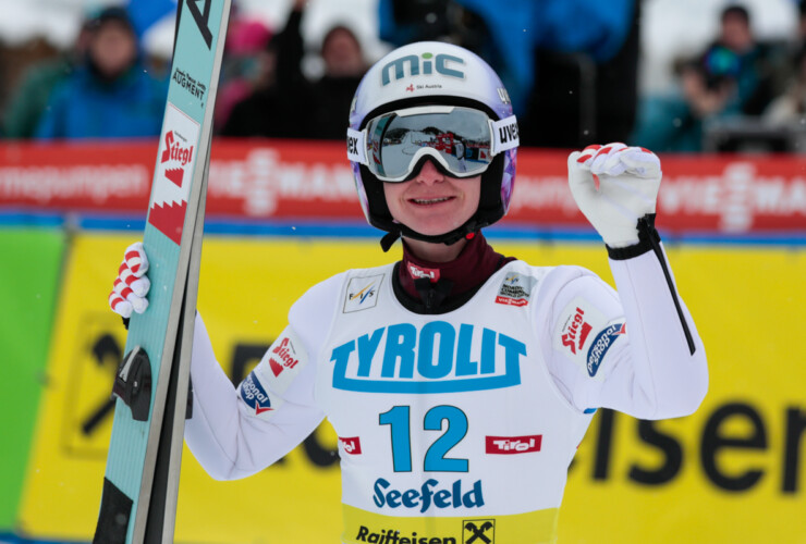 Claudia Purker (AUT) erreichte ihre beste Weltcupplatzierung.