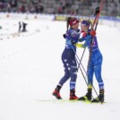 Ella Wilson (USA), Karina Kozlova (UKR), (l-r)