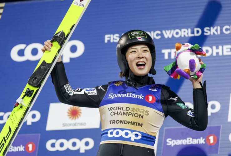 Weltmeisterin im Massenstart: Yuna Kasai (JPN)