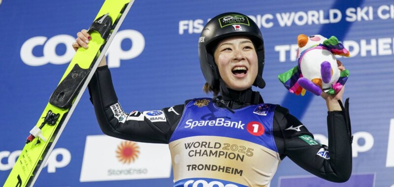 Weltmeisterin im Massenstart: Yuna Kasai (JPN)