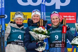 Langlauf Weltcup: Laura Gimmler holt erstes Sprint-Podium - Siege in Cogne an Dahlqvist und Valnes