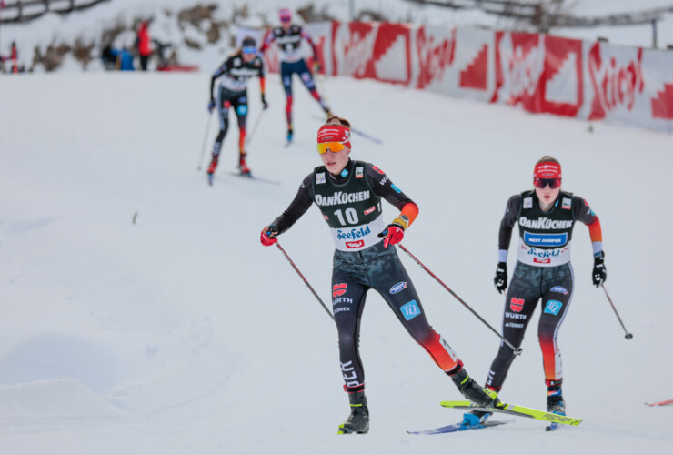 Jenny Nowak (GER), Maria Gerboth (GER), (l-r)