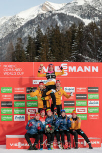 Nathalie Armbruster (GER), Coach Florian Aichinger (GER), Coach Tim Kopp (GER), Jenny Nowak (GER), Maria Gerboth (GER), Ronja Loh (GER), Cindy Haasch (GER), Physio Nina Jung (GER), (l-r)