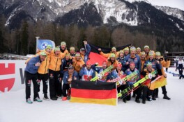 Bildergalerie Biathlon Weltmeisterschaft Lenzerheide (SUI) Staffel Herren