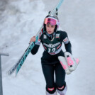 Annalena Slamik (AUT) war nach dem Springen beste Österreicherin.