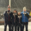 Paul Walcher (AUT), Laura Pletz (AUT), Anna-Sophia Gredler (AUT), Andreas Gfrerer (AUT) (l-r)