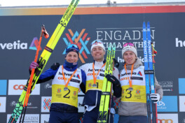 Fähndrich und Moseby gewinnen hochklassigen Engadin Skimarathon