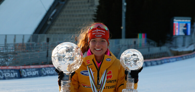 Nathalie Armbruster (GER) gewinnt den Gesamtweltcup und die Compact-Wertung.