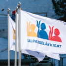 Flagge der Lahti Ski Games