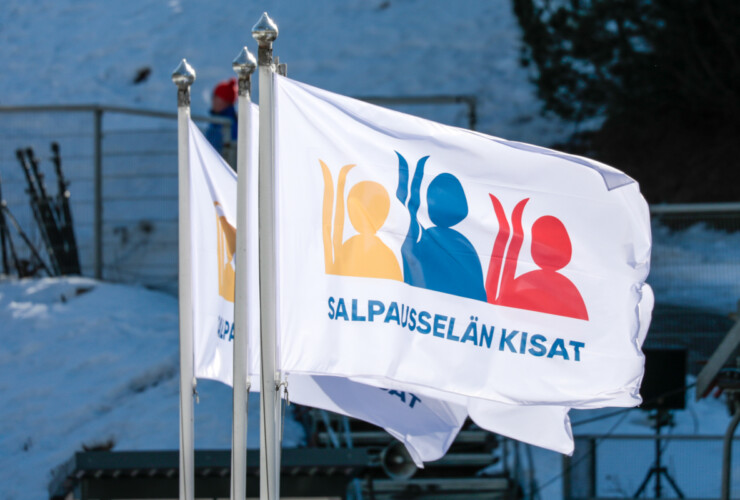 Flagge der Lahti Ski Games