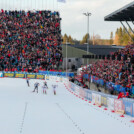 Johannes Lamparter (AUT), Vinzenz Geiger (GER), Jens Luraas Oftebro (NOR), Julian Schmid (GER), Jarl Magnus Riiber (NOR), (l-r)