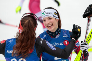 Nathalie Armbruster (GER), Lisa Hirner (AUT), (l-r)