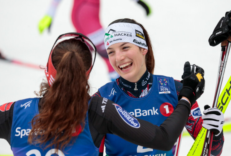 Nathalie Armbruster (GER), Lisa Hirner (AUT), (l-r)