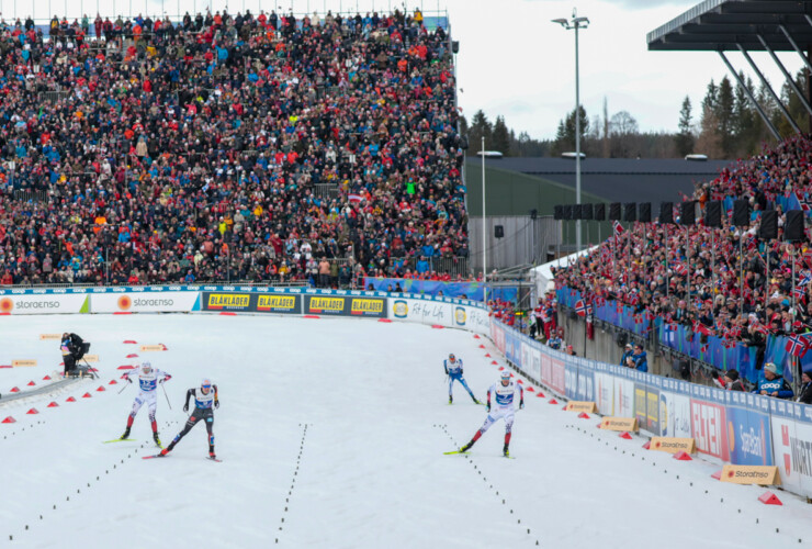 Jens Luraas Oftebro (NOR), Vinzenz Geiger (GER), Joergen Graabak (NOR), (l-r)