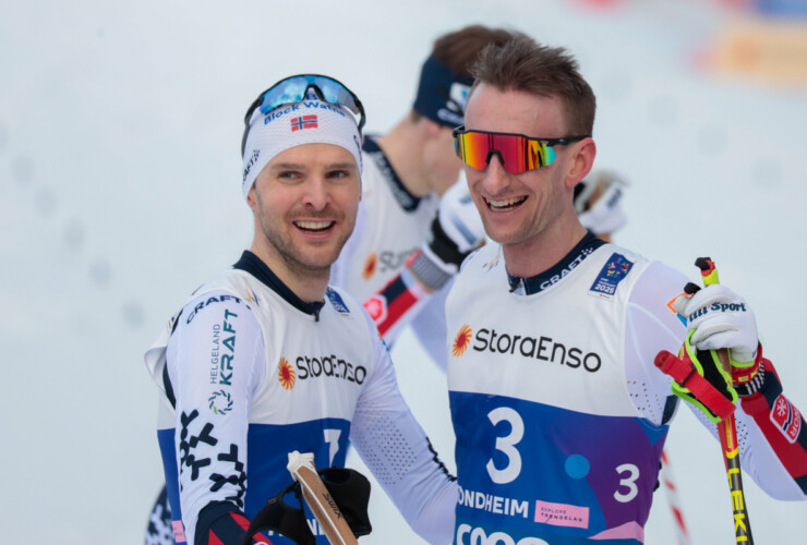 Joergen Graabak (NOR), Espen Bjoernstad (NOR), (l-r)