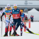 Jarl Magnus Riiber (NOR), Johannes Lamparter (AUT), (l-r)