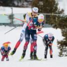 Jarl Magnus Riiber (NOR), Johannes Lamparter (AUT), Vinzenz Geiger (GER), (l-r)