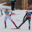 Jarl Magnus Riiber (NOR), Vinzenz Geiger (GER), (l-r)