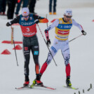 Vinzenz Geiger (GER), Jarl Magnus Riiber (NOR), (l-r)