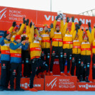 Nathalie Armbruster (GER), Svenja Wuerth (GER), Jenny Nowak (GER), Maria Gerboth (GER), Trine Goepfert (GER), Ronja Loh (GER), (l-r)