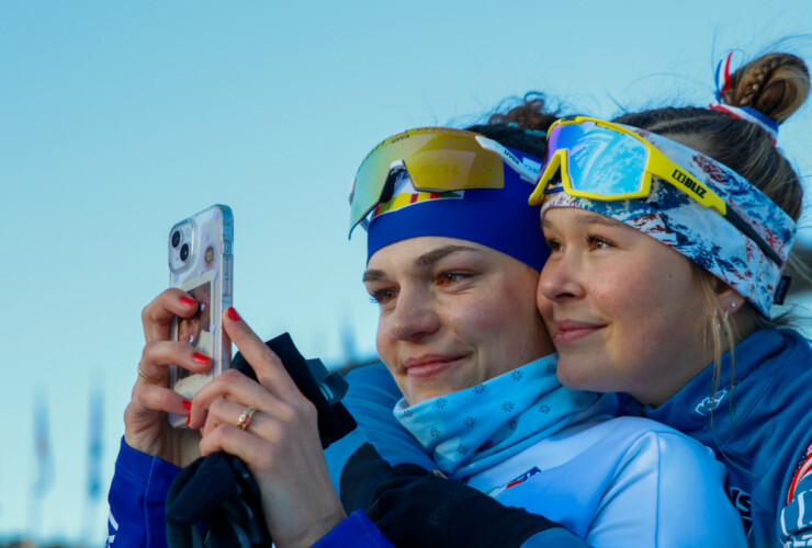 Daniela Dejori (ITA), Annika Malacinski (USA), (l-r)