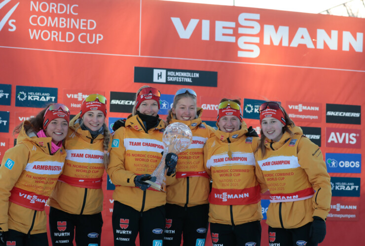 Nathalie Armbruster (GER), Ronja Loh (GER), Svenja Wuerth (GER), Trine Goepfert (GER), Jenny Nowak (GER), Maria Gerboth (GER), (l-r)