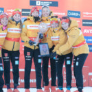 Nathalie Armbruster (GER), Ronja Loh (GER), Svenja Wuerth (GER), Trine Goepfert (GER), Jenny Nowak (GER), Maria Gerboth (GER), (l-r)