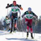 Johannes Rydzek (GER), Akito Watabe (JPN), (l-r)