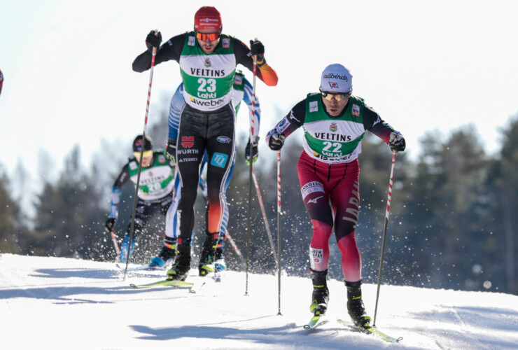 Johannes Rydzek (GER), Akito Watabe (JPN), (l-r)