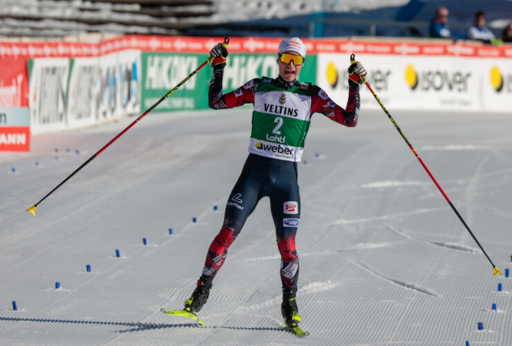 Johannes Lamparter (AUT) gewinnt seinen 16. Einzelweltcup.