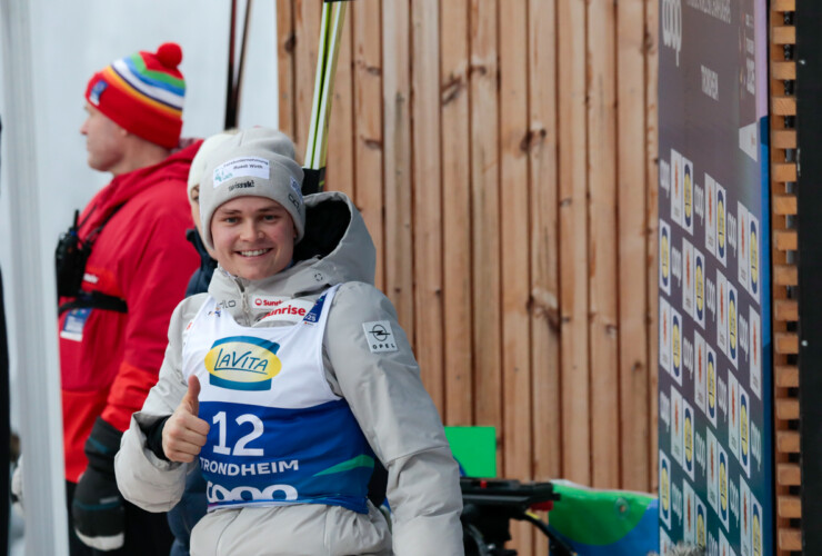 ... und Daumen hoch bei Pascal Müller (SUI).