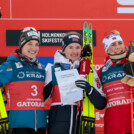 Lisa Hirner (AUT), Gyda Westvold Hansen (NOR), Ida Marie Hagen (NOR), (l-r)